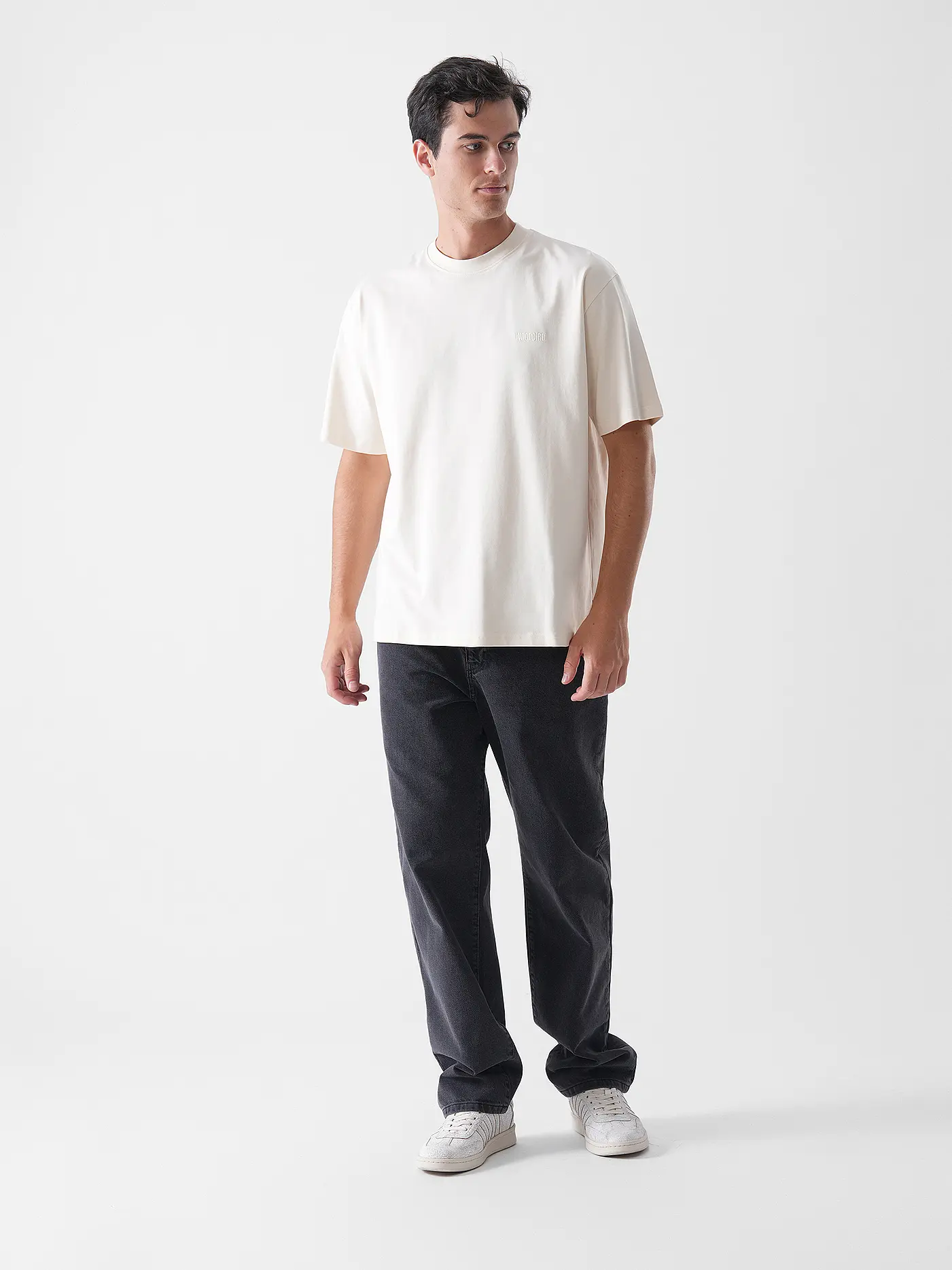 WOODBIRD | T-Shirt WBBAINE | creme